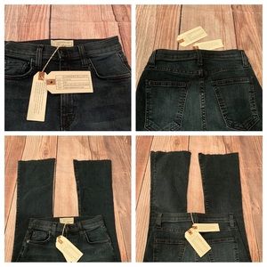 NWT current/Elliot Raw Hem Bootcut Kick
Jeans 25 flare